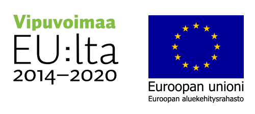 Vipuvoimaa EU:lta 2014–2020 ja Euroopan unioni, Euroopan aluekehitysrahasto -tunnukset