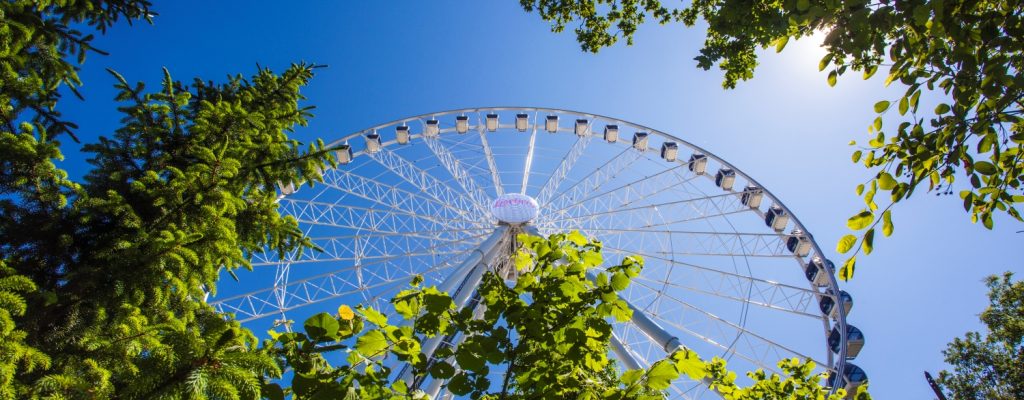 The ferris wheel of Gothenburg, which symbolizes Gothenburg.