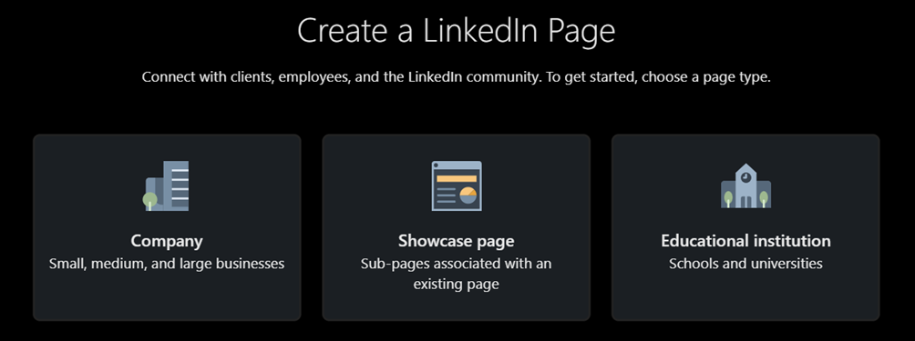 How to create a LinkedIn Business Page