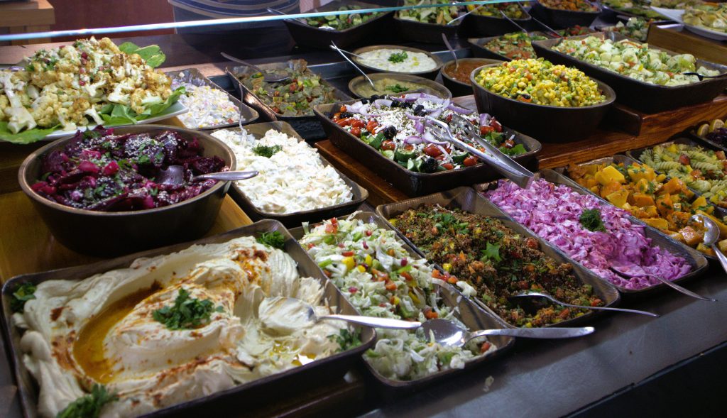 Kosher buffet.