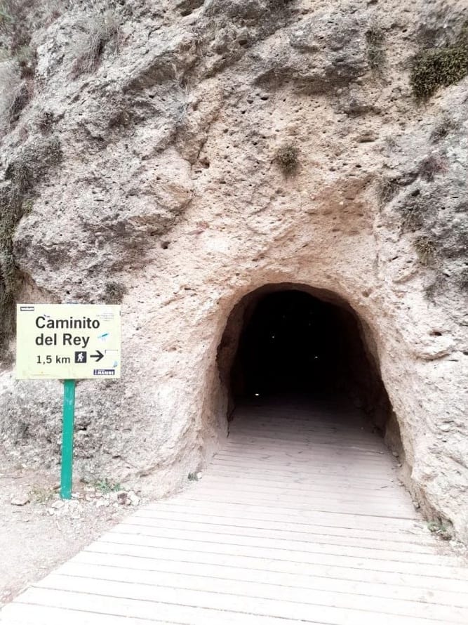 Photo about Caminito del Reys startingpoint.