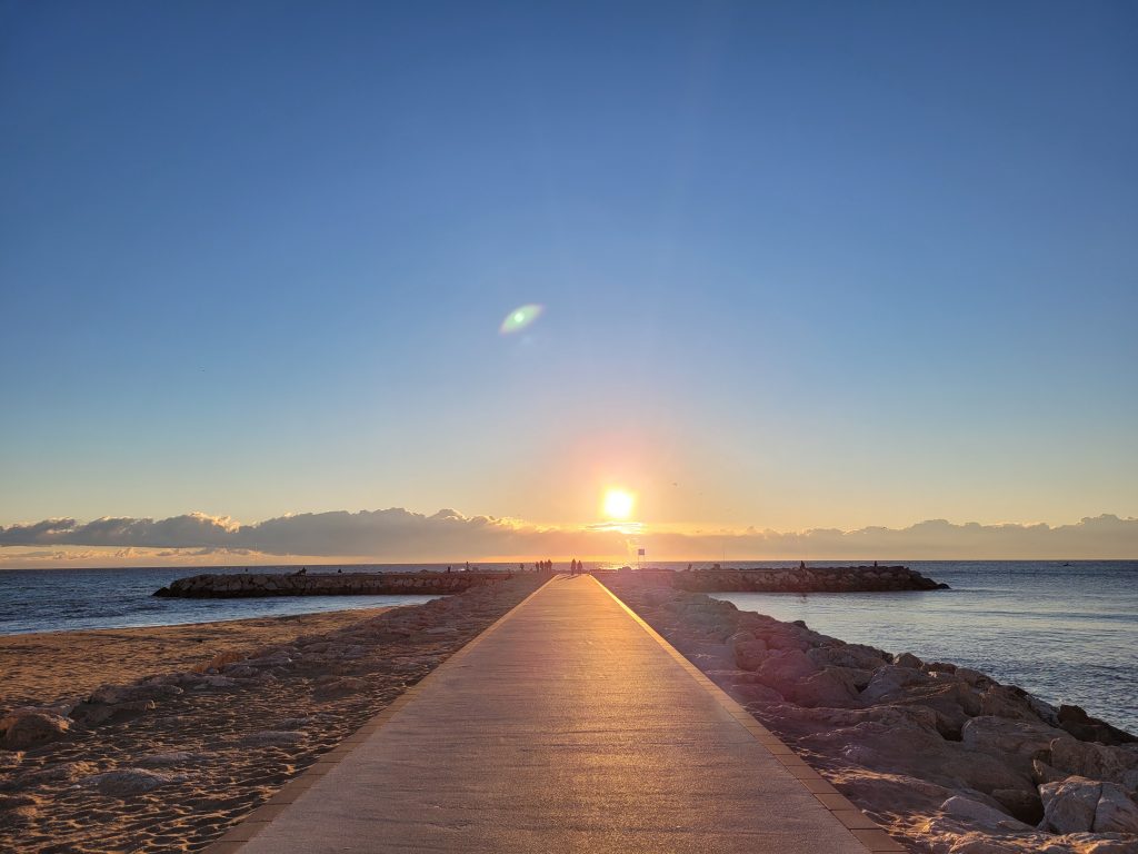 A beautiful morning in Fuengirola.