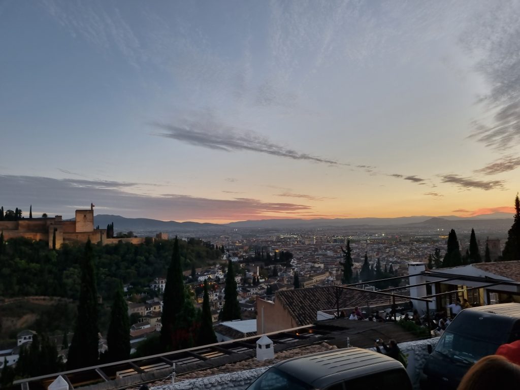 Discovering the charm of Granada.
