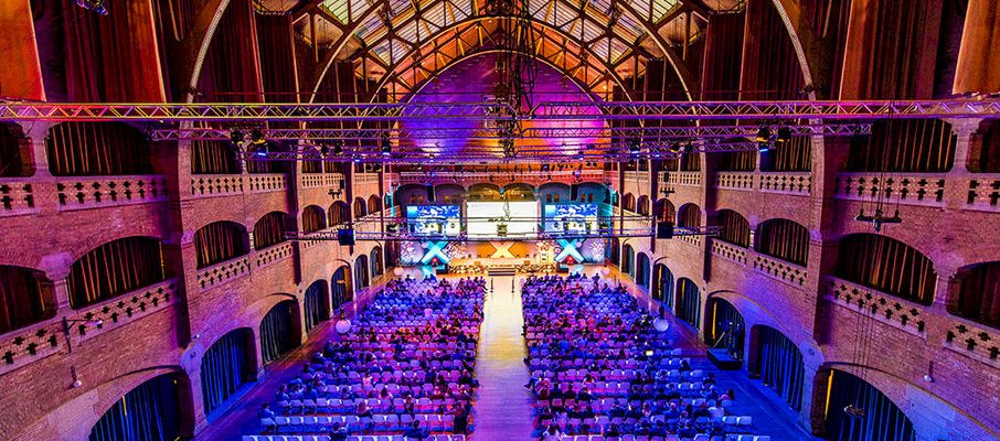 Congrese and event centre Beurs Van Berlage. Amsterdam, Holland.