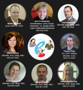 eOppimiskeskuksen henkilökunta