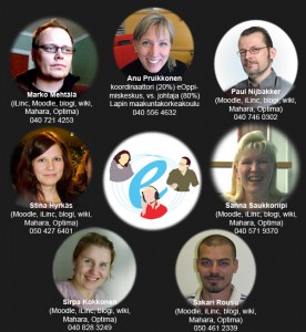 eOppimiskeskuksen henkilökunta