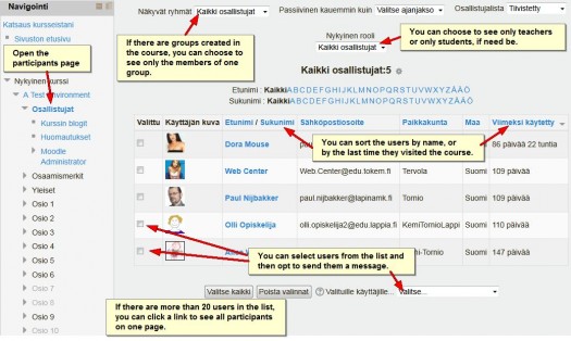 Particpants page (click to enlarge) Particpants page (click to enlarge)