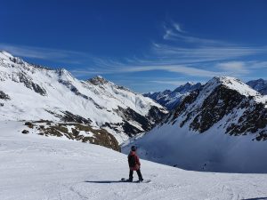 snowboarding journey to the alpes