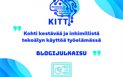 Kohti kestävää ja inhimillistä tekoälyn käyttöä työelämässä 