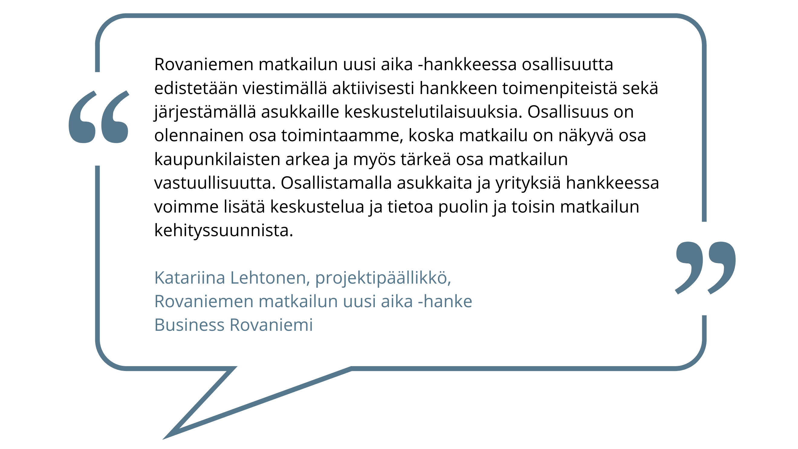 Katariina Lehtosen kommentti osallisuudesta.<br />
