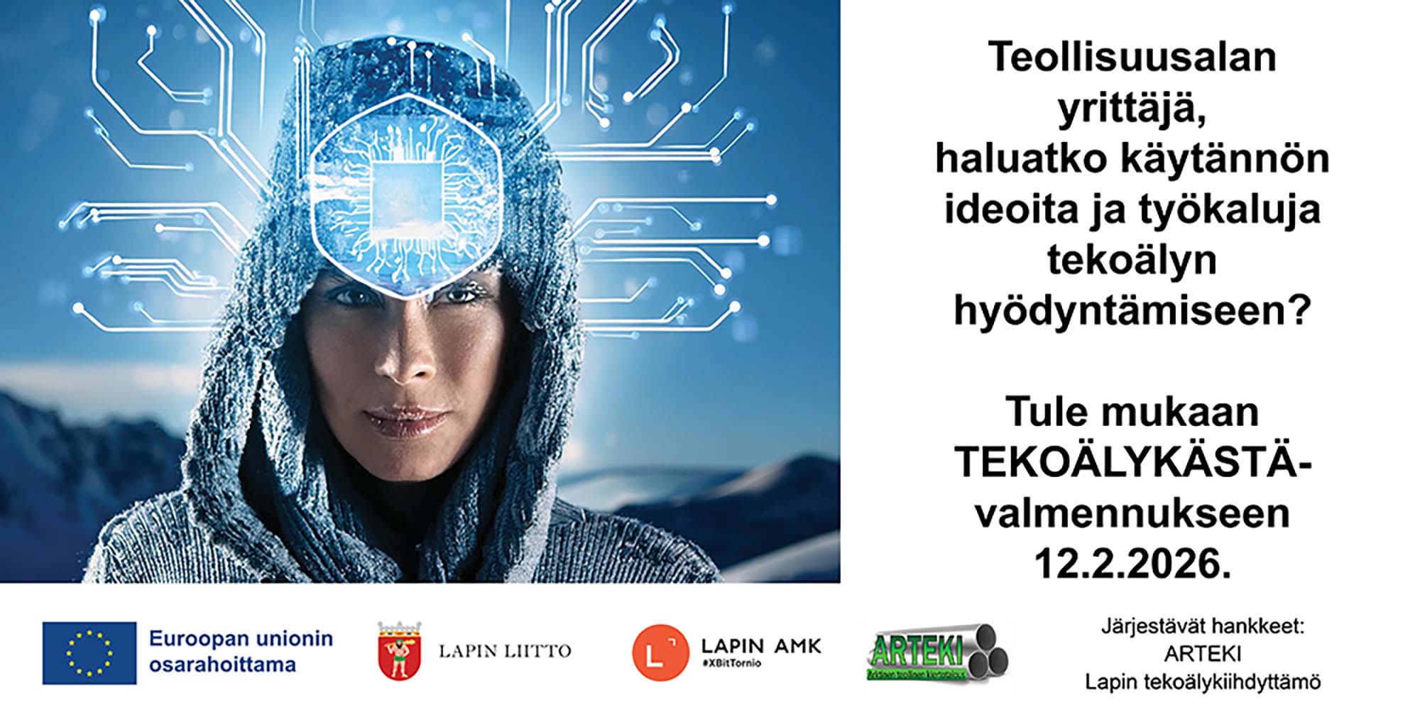 Kutsu Tekoälykästä-valmennukseen yrittäjille