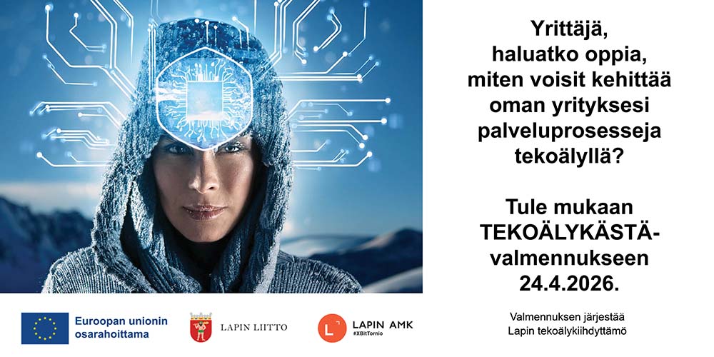 Kutsu Tekoälykästä-valmennukseen yrittäjille