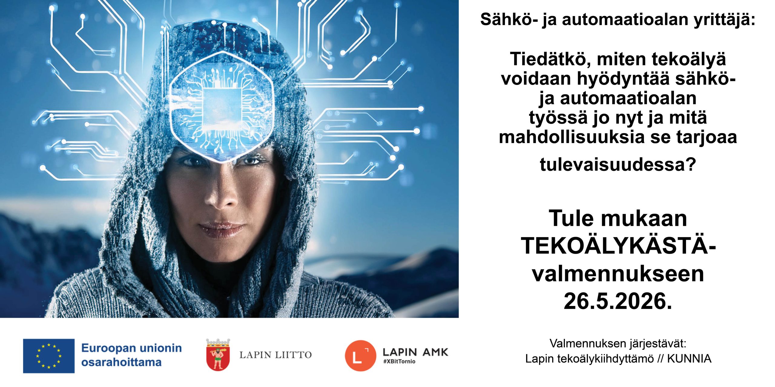 Kutsu Tekoälykästä-valmennukseen yrittäjille