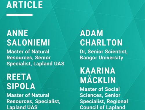 Authors names with additional information.