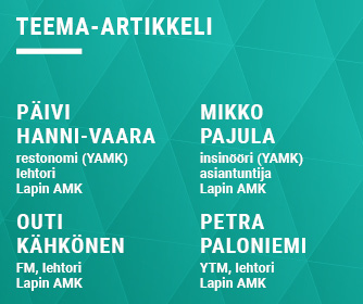 Kirjoittajien tiedot.