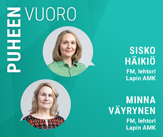 Kirjoittajien tiedot ja kasvot.