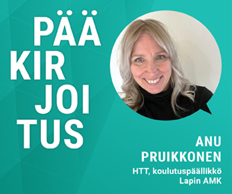 Kirjoittajan tiedot ja kasvot.