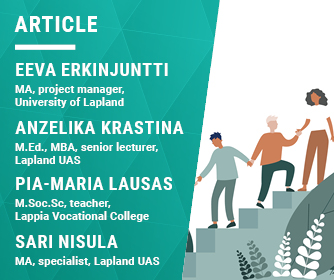 Writer information with featuring image.