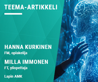 Kirjoittajien tiedot ja kuvituskuva.