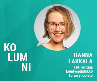 Kirjoittajan tiedot ja kasvot.