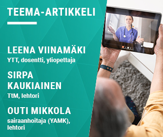 Kirjoittajien tiedot ja kuvituskuva.