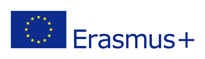 Erasmus+ programme logo.