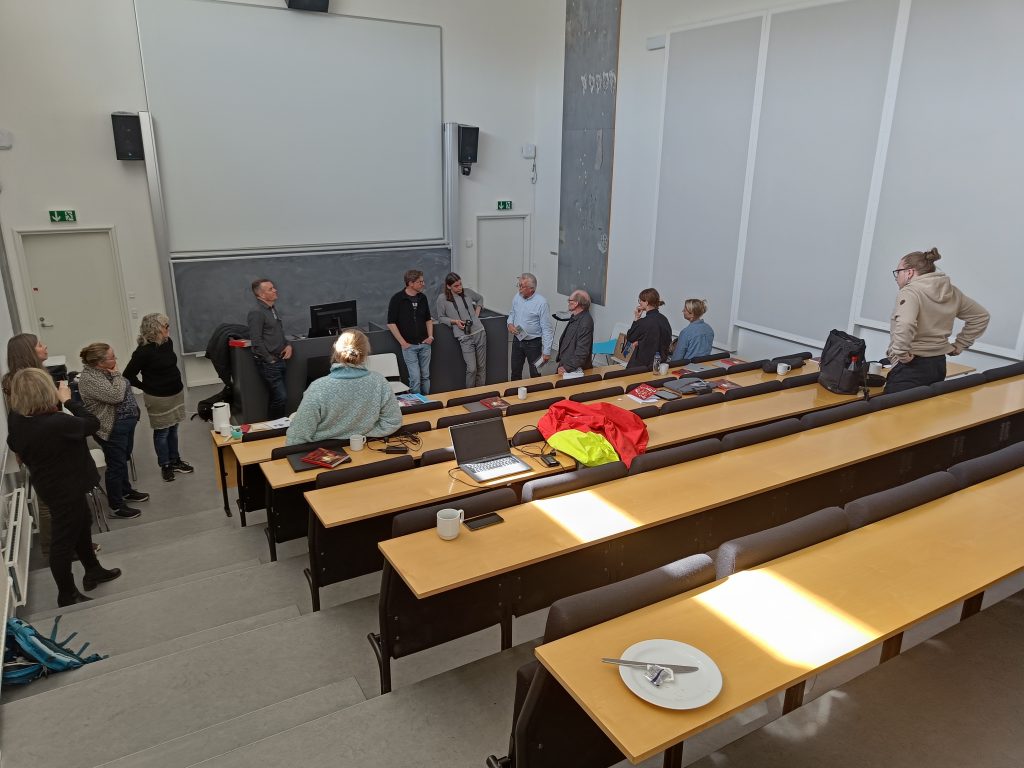 Project partners meeting in auditorium 