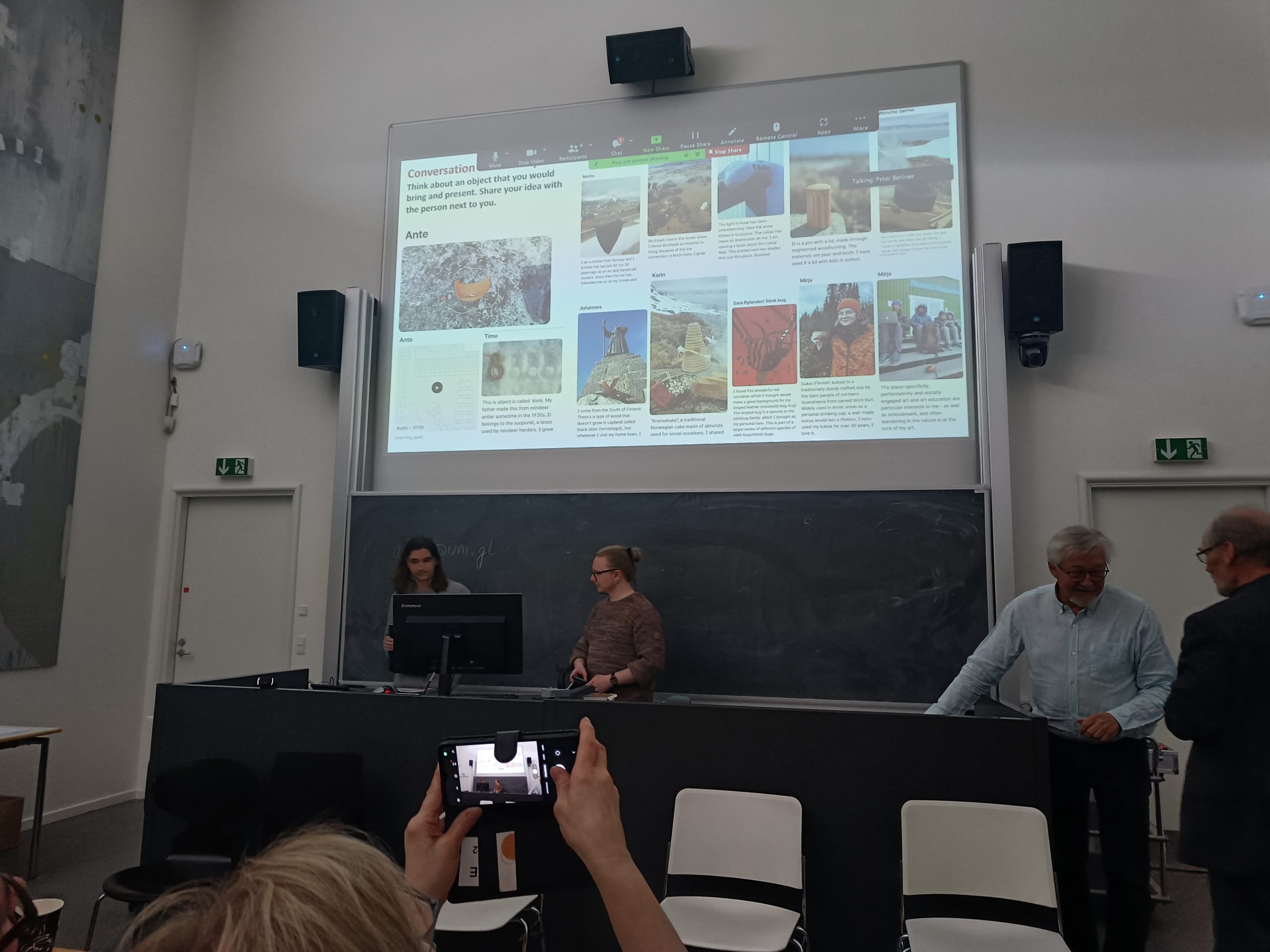 Presentations in seminar in Nuuk, 2024