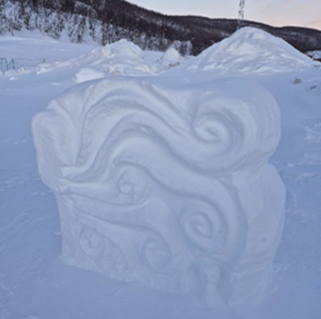 snow sculpture