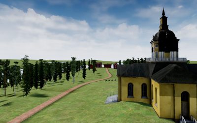 3D modeling of Alatornio church
