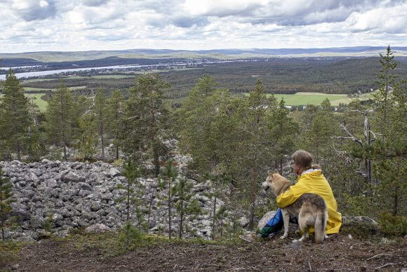 View from the top of the World Heritage Site Aavasaksa, Ylitornio, Finland. Photo: Pia Keränen.