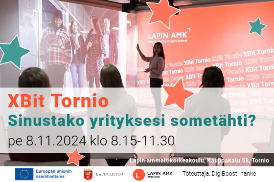 Sinustako yrityksesi sometähti? -yritystapahtuma 8.11.2024